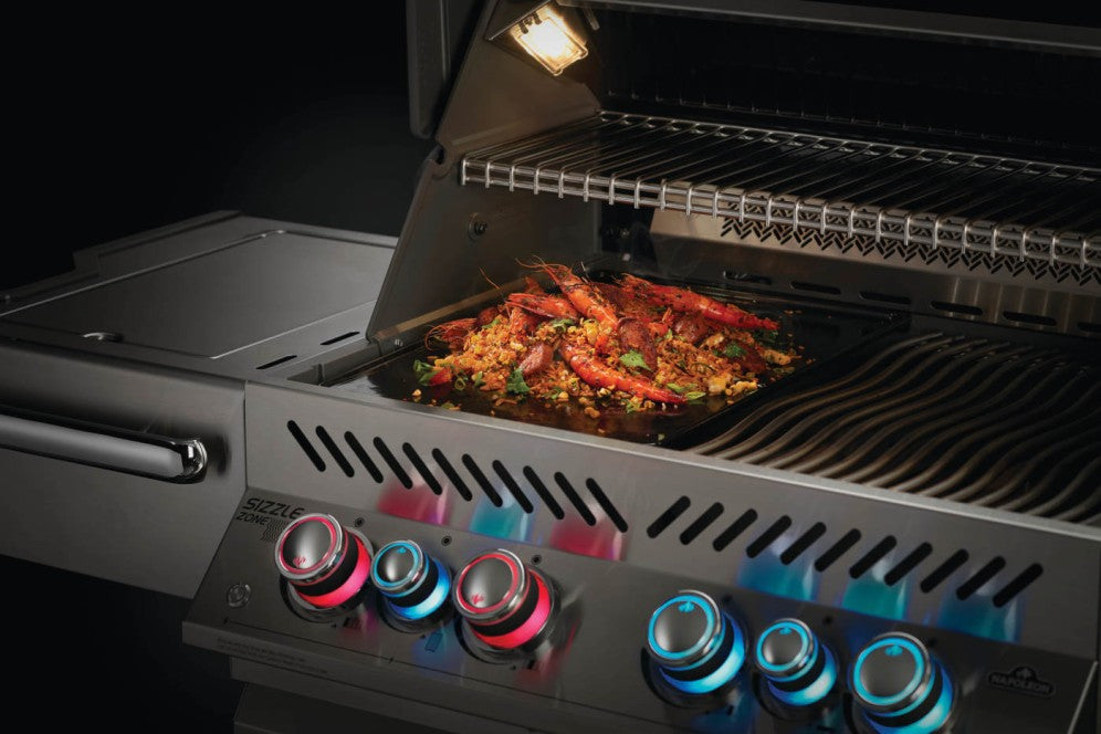 Napoleon Cast Iron Reversible Griddle | Fits Prestige® PRO 500 665 | Porcelain Coated Grill Griddle | Two-Sided Cooking Plate UK | Ember BBQ Co
