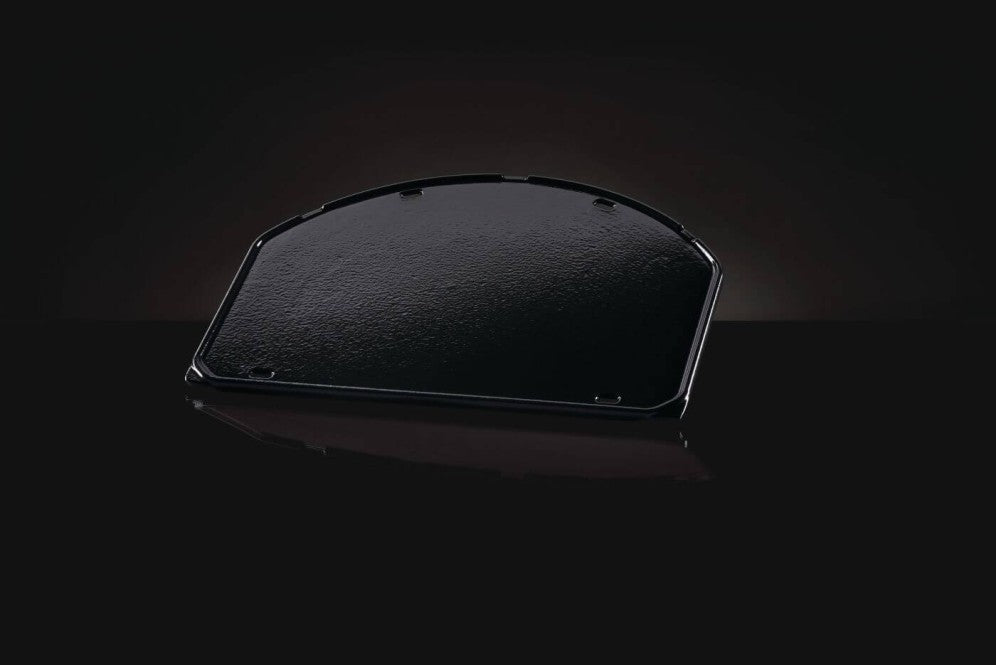 Napoleon Cast Iron Griddle | SIZZLE ZONE | Flat-Top Cooking | Integrated Grease Channels | Durable | BBQ Accessory
