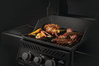 Napoleon Cast Iron Reversible Griddle | Fits Rogue 365 525 | Smooth and Corrugated Grill Plate | BBQ Griddle UK | Ember BBQ Co