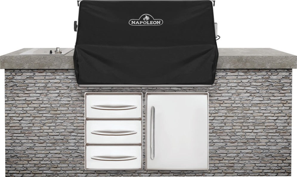 PRO 665 Built-In Grill Cover | Napoleon LEX 485 Built-In BBQ Cover | Water-Resistant Grill Cover | UV Protected BBQ Cover | Ember BBQ Co UK