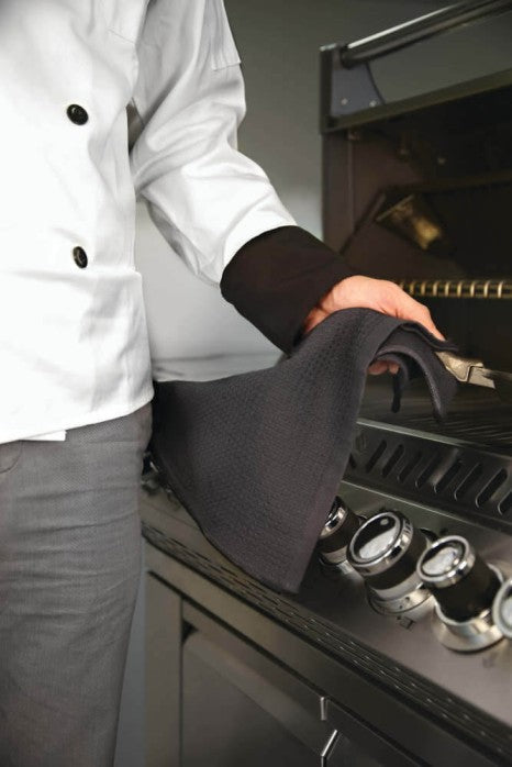 PRO Grill Towel | 100% Lint-Free Cotton | Super Absorbent | 18 x 28 Inch | Includes Clip | Napoleon Branded | Ember BBQ Co UK
