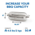 Napoleon Rotisserie Grill Basket for Wings, Vegetables, and Fries