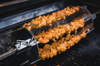 Napoleon Rotisserie Shish-Kebab Wheel | Rotisserie Skewer Set | Shish-Kebab Rotisserie Accessory | Stainless Steel Kebab Skewers | Ember BBQ Co UK