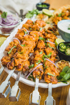 Napoleon Rotisserie Shish-Kebab Wheel | Rotisserie Skewer Set | Shish-Kebab Rotisserie Accessory | Stainless Steel Kebab Skewers | Ember BBQ Co UK