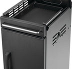 Napoleon Rogue PRO-S Under Grill Storage Cart | Matte Black | Drawer with Towel Rack | Tool Hooks | Optimized Storage | BBQ Accessory
