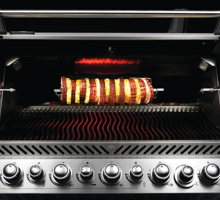 Heavy Duty Rotisserie Kit | Stainless Steel Rotisserie | BBQ Accessory | Heavy Duty Motor | Fits Prestige 500 | Ember BBQ Co UK