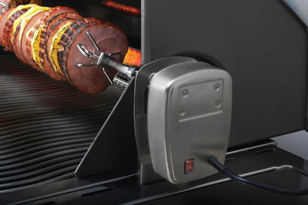 Commercial Rotisserie Kit for Large Grills | Napoleon Rotisserie Kit | Stainless Steel Spit Rod | Prestige 500 Rotisserie | LEX 485 Rotisserie Kit | Ember BBQ Co UK