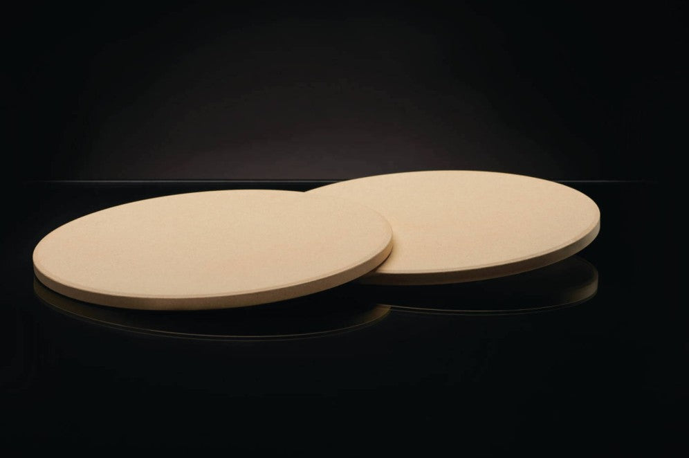 Napoleon 10-Inch Personal Pizza Stone Set | Porous Pizza & Baking Stone | TravelQ™ Compatible | Crispy Pizza Baking UK | Ember BBQ Co