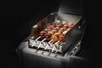 Napoleon Side Burner Windshield | Skewer Rack | Stainless Steel Grill Accessory | 4 Skewers Included | Wind Protection UK | Ember BBQ Co