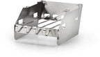 Napoleon Small Side Burner Windshield | Skewer Rack | Stainless Steel Grill Accessory | 4 Skewers Included | Wind Protection UK | Ember BBQ Co
