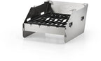 Napoleon Small Side Burner Windshield | Skewer Rack | Stainless Steel Grill Accessory | 4 Skewers Included | Wind Protection UK | Ember BBQ Co