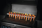 Napoleon Multifunctional Warming Rack | Rogue® 625 Compatible | Stainless Steel Grilling Rack | Warming Station for Appetizers UK | Ember BBQ Co