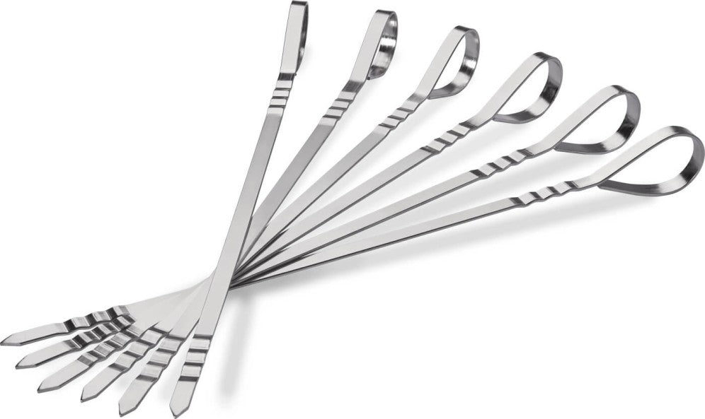 Napoleon Healthy Choice Starter Kit | Stainless Steel Skewers | Flexible Grill Basket | Multifunctional Topper | Healthy Grilling | Ember BBQ Co UK