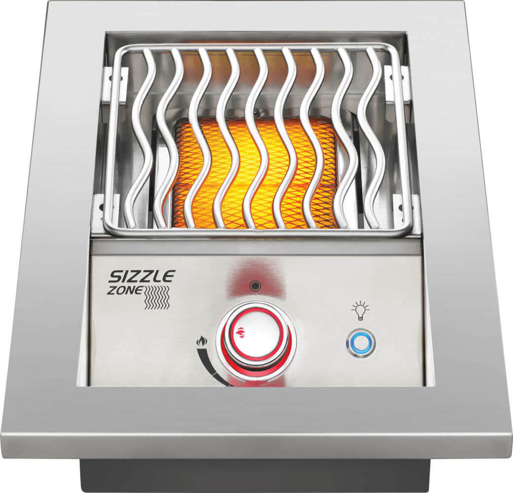 Drop-in 700 Series Single Infrared Burner | SIZZLE ZONE Burner | High Heat Searing | WAVE Cooking Grids | JETFIRE Ignition | Ember BBQ Co UK