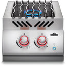 Built-In 700 Series Inline Dual Range Top Burner | Stainless Steel Side Burner | Drop-In Gas Burner | Outdoor Kitchen Accessory | Premium Gas Burner UK | Ember BBQ Co
