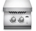 Built-In 700 Series Inline Dual Range Top Burner | Stainless Steel Side Burner | Drop-In Gas Burner | Outdoor Kitchen Accessory | Premium Gas Burner UK | Ember BBQ Co
