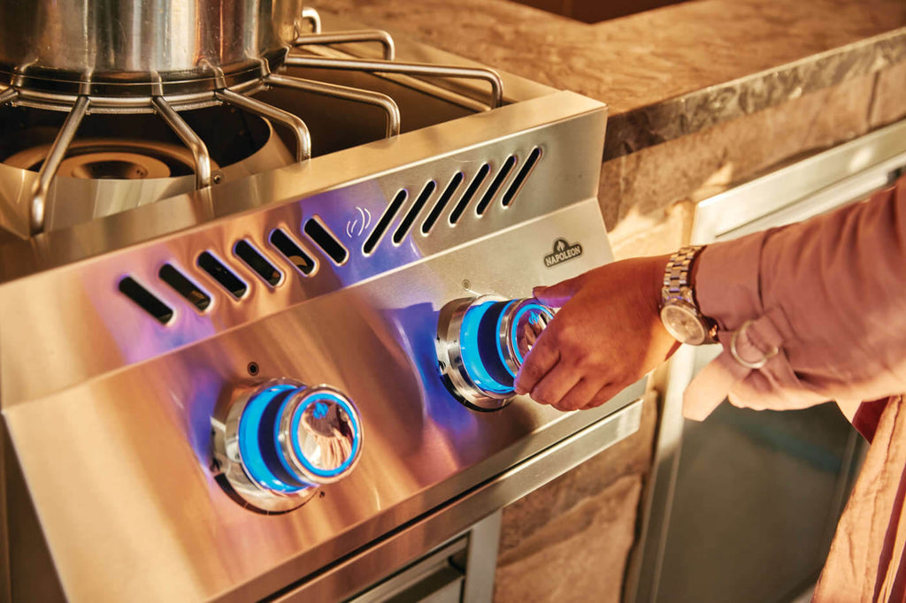 Built-In 700 Series Power Burner | Stainless Steel Side Burner | Two-Stage Gas Burner | Outdoor Kitchen Power Burner | Premium Gas Burner UK | Ember BBQ Co