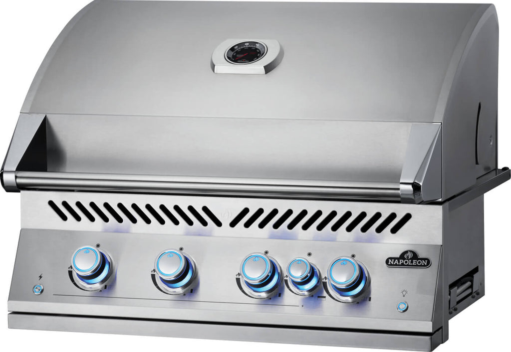Built-In 700 Series 32 Gas Grill | Stainless Steel Built-In BBQ | Infrared Rear Burner | Outdoor Kitchen Grill | Premium Gas Grill UK | Ember BBQ Co