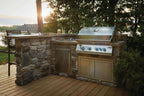 Built-In 700 Series 32 Gas Grill | Stainless Steel Built-In BBQ | Infrared Rear Burner | Outdoor Kitchen Grill | Premium Gas Grill UK | Ember BBQ Co