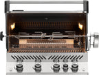 Built-in Prestige PRO 500 RB | 4 Burner Natural Gas Grill | Infrared Rear Burner | WAVE Stainless Steel Grids | Ember BBQ Co UK