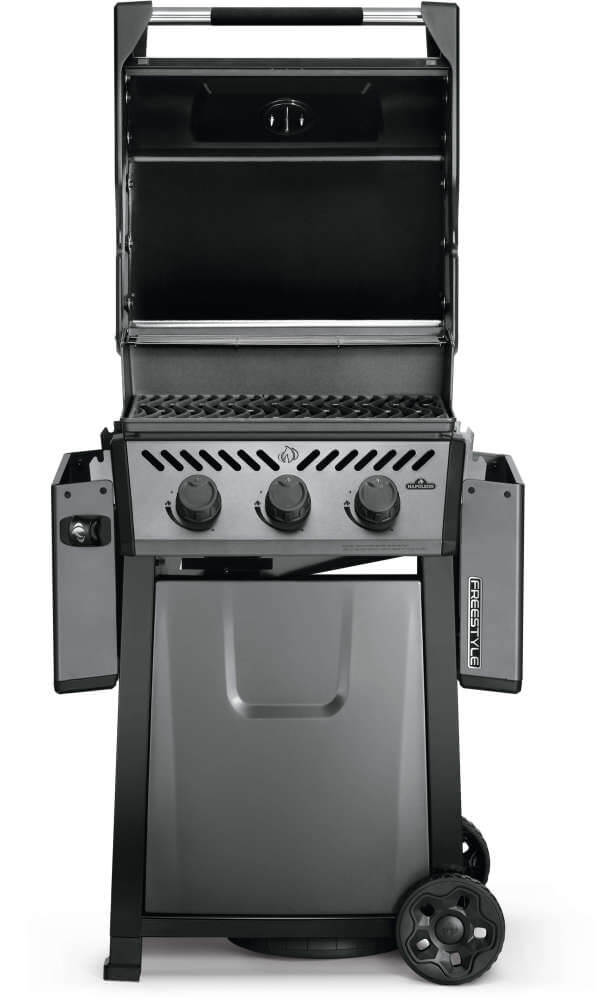 Freestyle 365 Gas Grill | Propane BBQ | JETFIRE Ignition | Cast Iron Cooking Grids | 3 Burner Grill | Outdoor BBQ UK | Ember BBQ Co