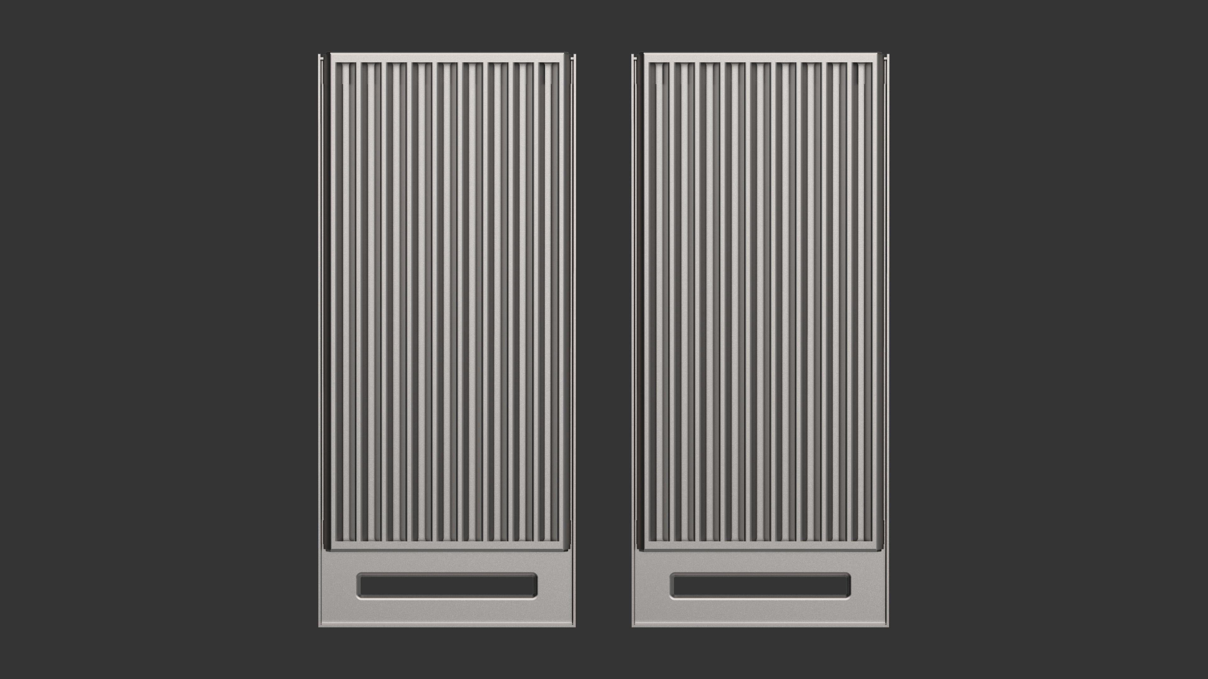 Fulgor Milano Stainless Steel Grille Kit - FOBQ GRT X