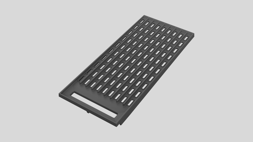 Fulgor Milano Cast Iron Griddle Kit with Holes - FOBQ GRT H CAST
