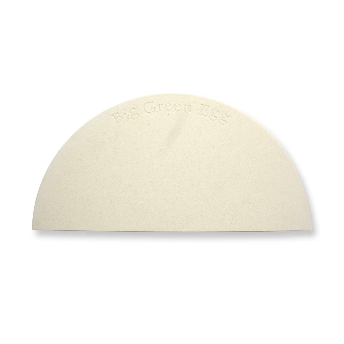 Big Green Egg Half Moon ConvEGGtor/Baking Stone for Medium EGGspander Basket