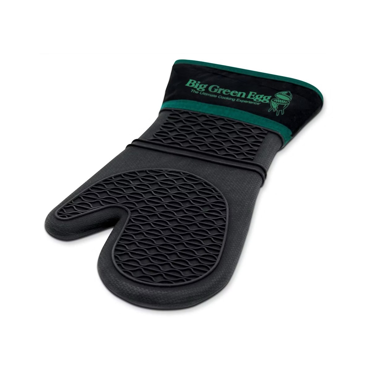 Big Green Egg Heat Resistant Silicone Mitt w/fabric cuff - AC6414