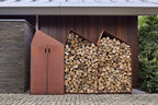 RB73 Wood storage Sheddak 3 houses