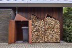 RB73 Wood storage Sheddak 3 houses