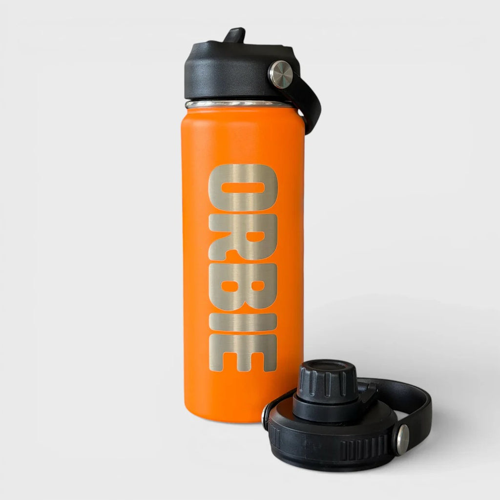 Orbie 18oz Insulated Bottle - Orange