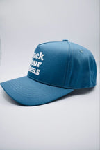 Buck Your Ideas Blue / White Cotton Cap