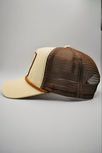 Buck Your Ideas Bucking Patch Brown / Cream Trucker Cap