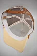 Buck Your Ideas Bucking Patch Brown / Cream Trucker Cap