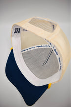 Buck Your Ideas Classic Patch Blue / Yellow / Grey Trucker Cap