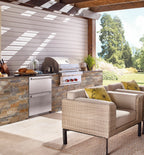 Wolf Outdoor Built-in Gas Barbecue 76cm - ICBOG30 / ICBOG30-LP