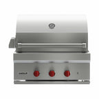 Wolf Outdoor Built-in Gas Barbecue 76cm - ICBOG30 / ICBOG30-LP