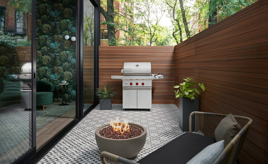 Wolf Freestanding Gas Barbecue 76cm - ICBOG30C / ICBOG30C-LP