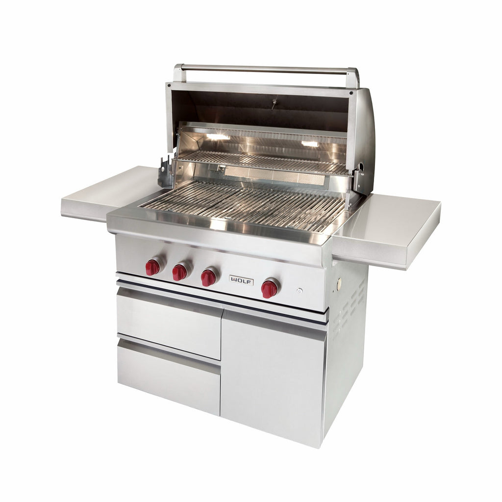 Wolf Outdoor Gas Barbecue Freestanding - ICBOG36C / ICBOG36C-LP