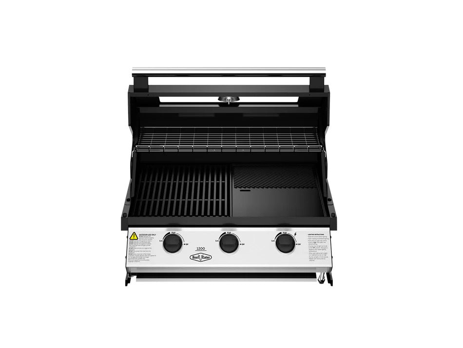 BeefEater 1200E Series - 3 Burner Built-In BBQ