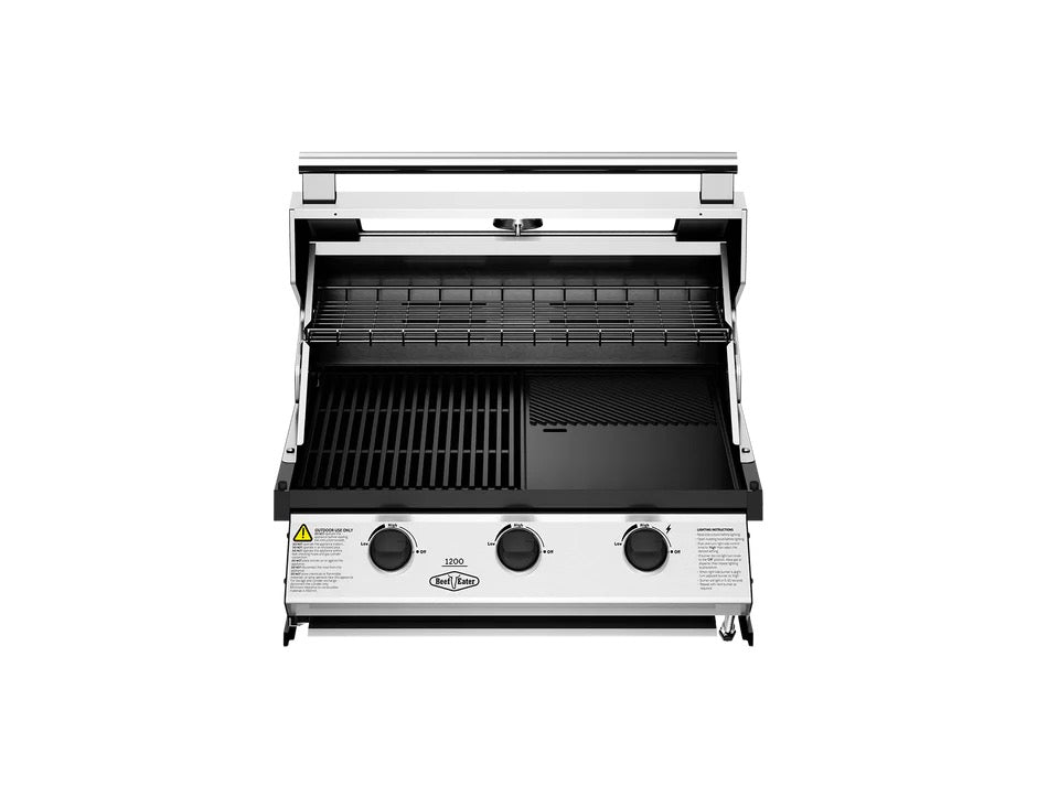 BeefEater 1200S Series - 3 Burner Built-In BBQ
