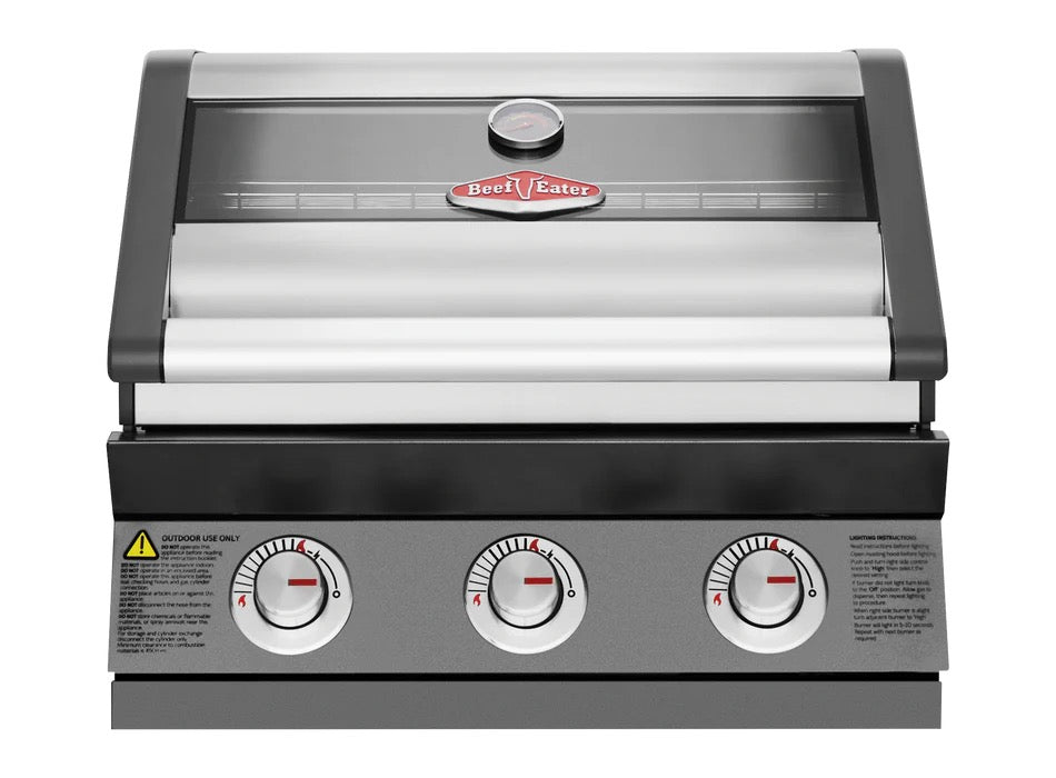 BeefEater 1600E Series - 3 Burner Built-In BBQ