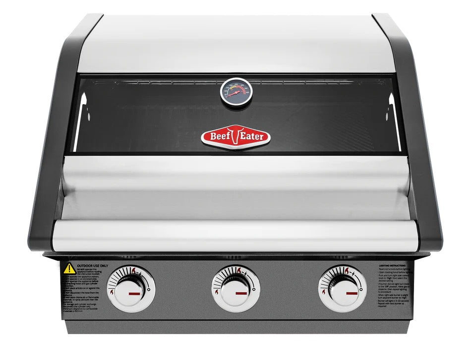 BeefEater 1600E Series - 3 Burner Built-In BBQ