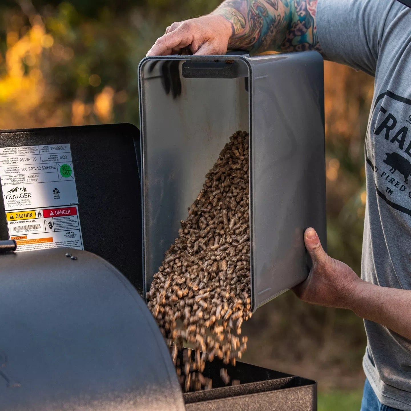 Traeger Pop-And-Lock® Pellet Storage Bin