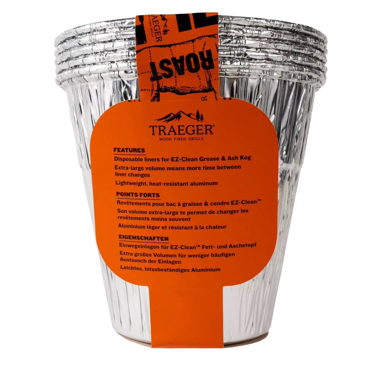 Traeger EZ-Clean Grease and Ash Keg Liners
