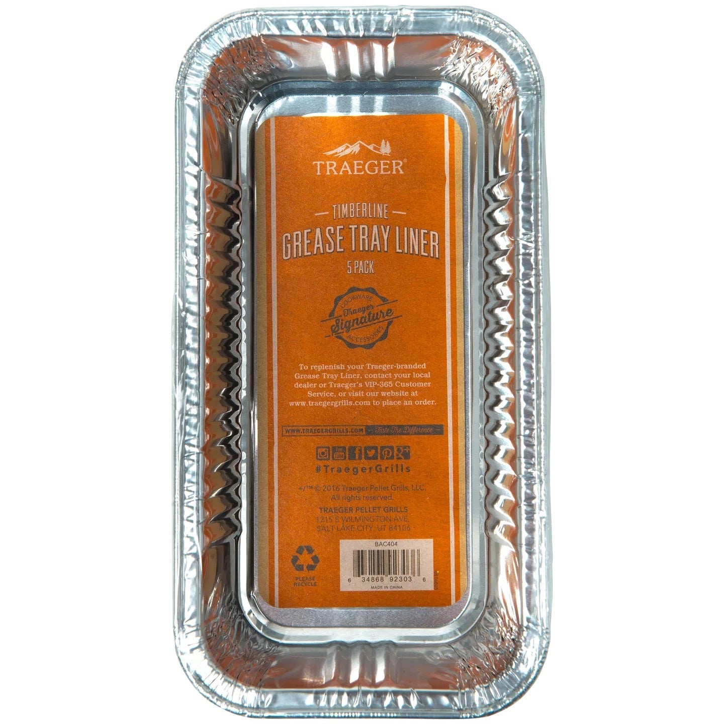 Traeger Timberline Drip Tray Liner - 5 Pack
