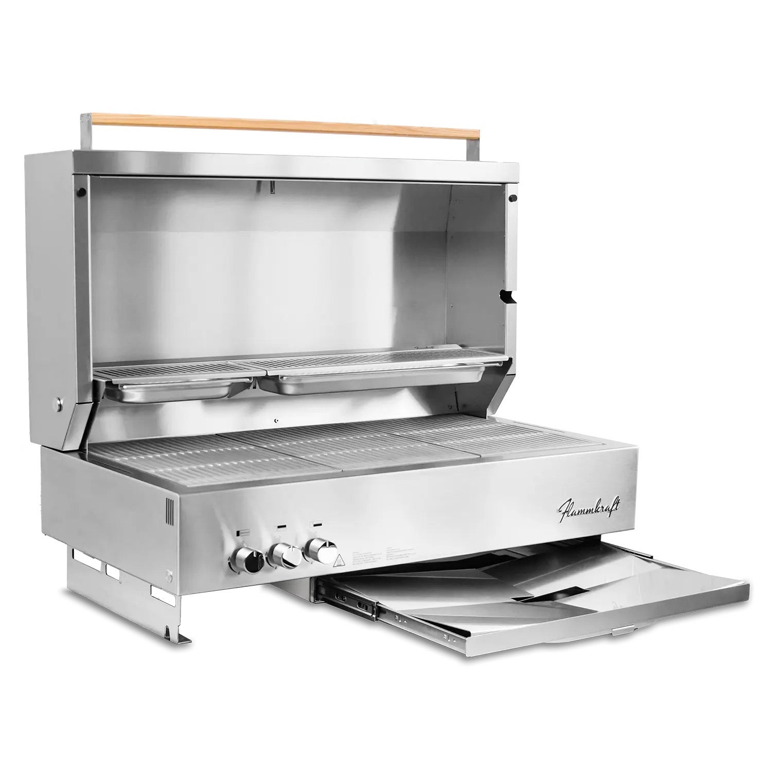 Flammkraft BLOCK D (Gen. 5) built in barbecue - D0EE37UK