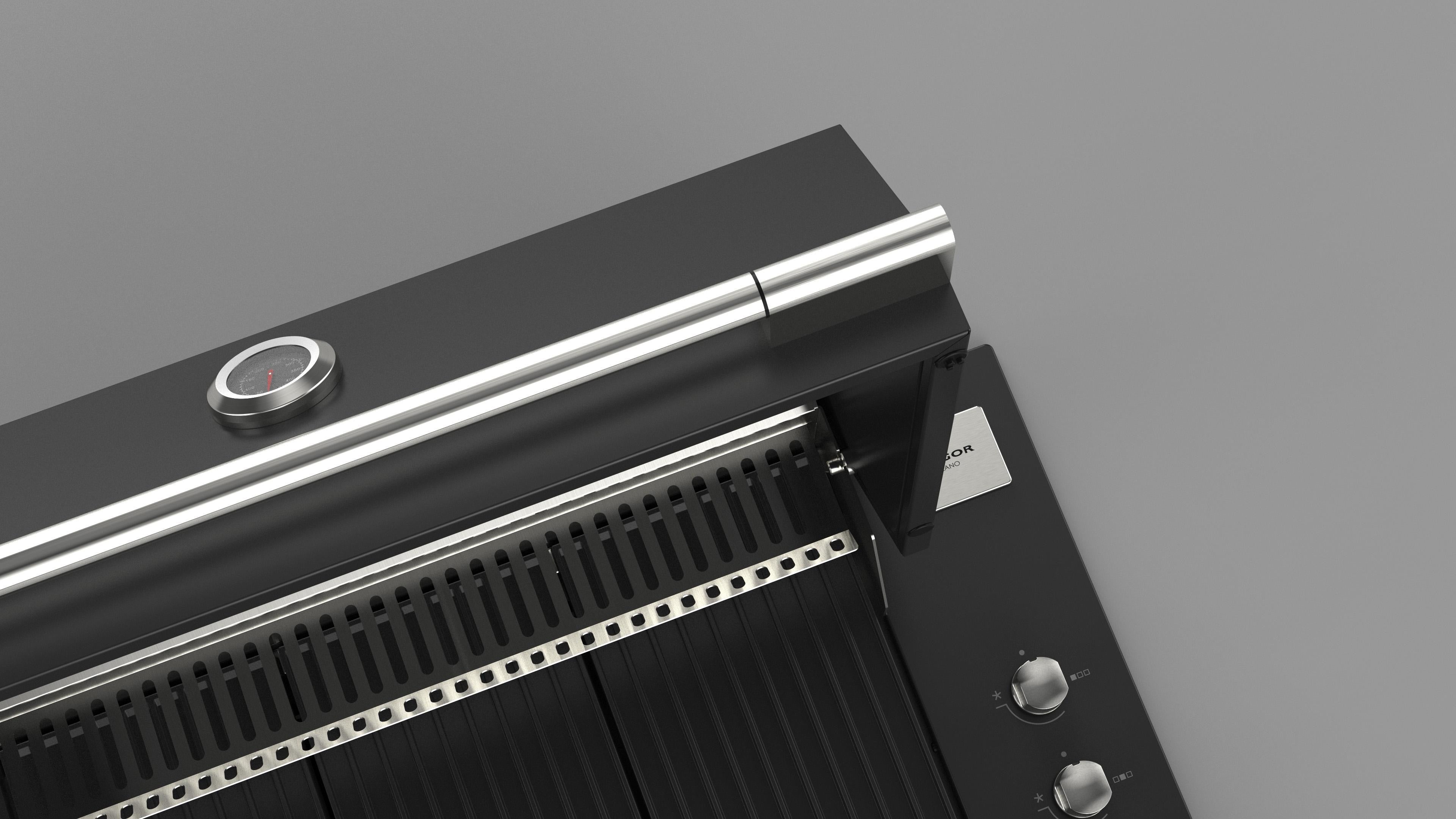 Fulgor Milano 80cm Pro Outdoor Gas Barbecue - FO BQ 803 G MBK