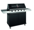 BeefEater 1200E Series - 5 Burner BBQ & Side Burner Trolley